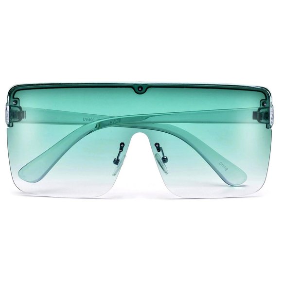 SOLD - ᴜɴɪsᴇx ᴏᴠᴇʀsɪᴢᴇᴅ ʀɪᴍʟᴇss sᴜɴɢʟᴀssᴇs - Picture 4 of 5